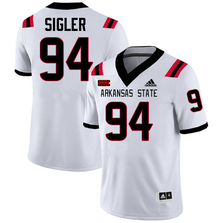 Cody Sigler Arkansas State Jersey,Arkansas State Red Wolves Football Uniforms,Jersey-White Cody Sigler Arkansas State Jersey,Arkansas State Red Wolves Football Uniforms,Jersey-White